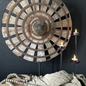 oud houten spinnewiel
