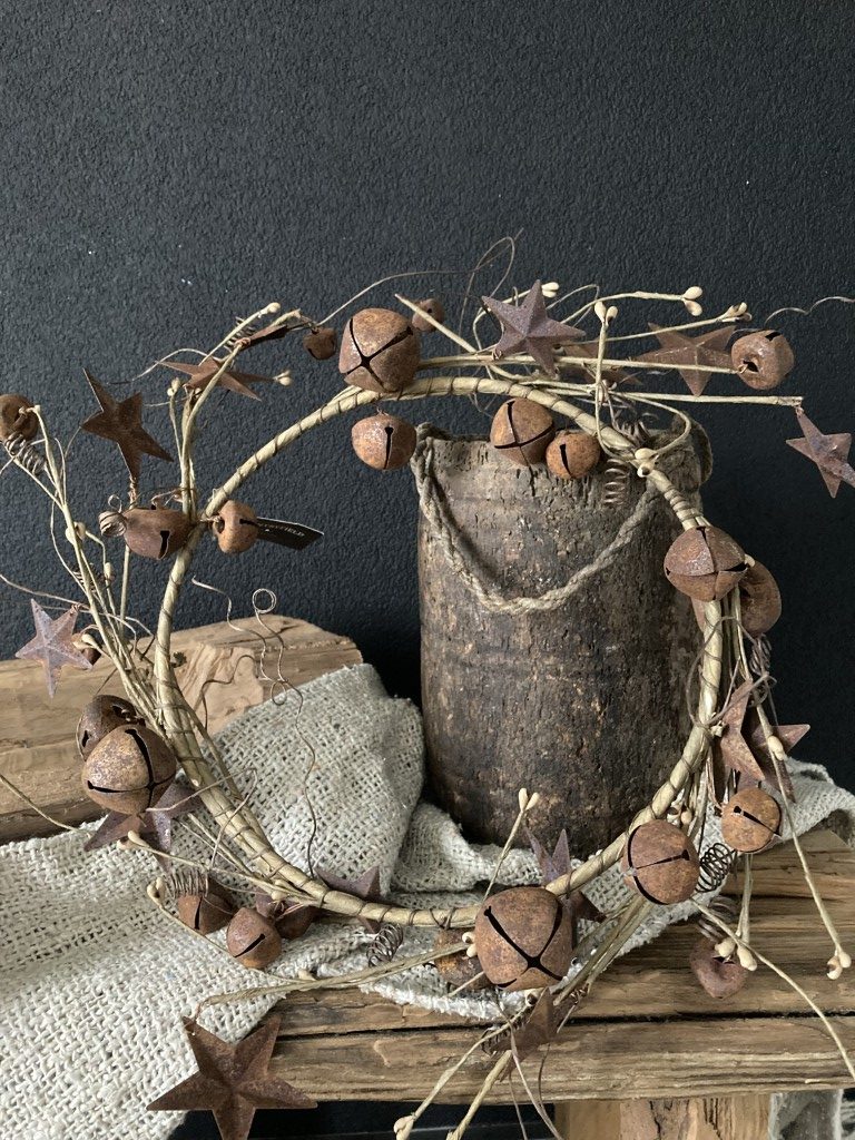 bellenkrans roestkleur