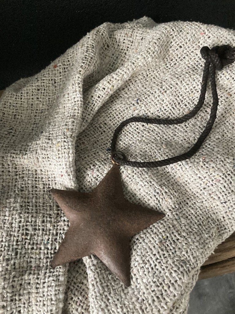 metalen kerstster Ravi