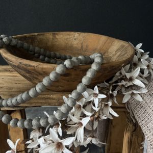 oude houten schaal